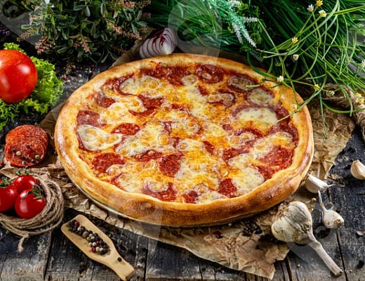 Пицца "Пепперони" 40см